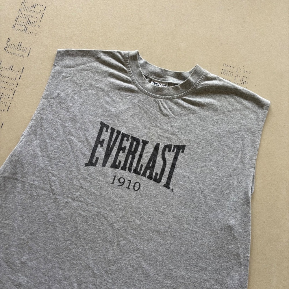Y2K Everlast Boxing Promo Sleeveless shirt tank